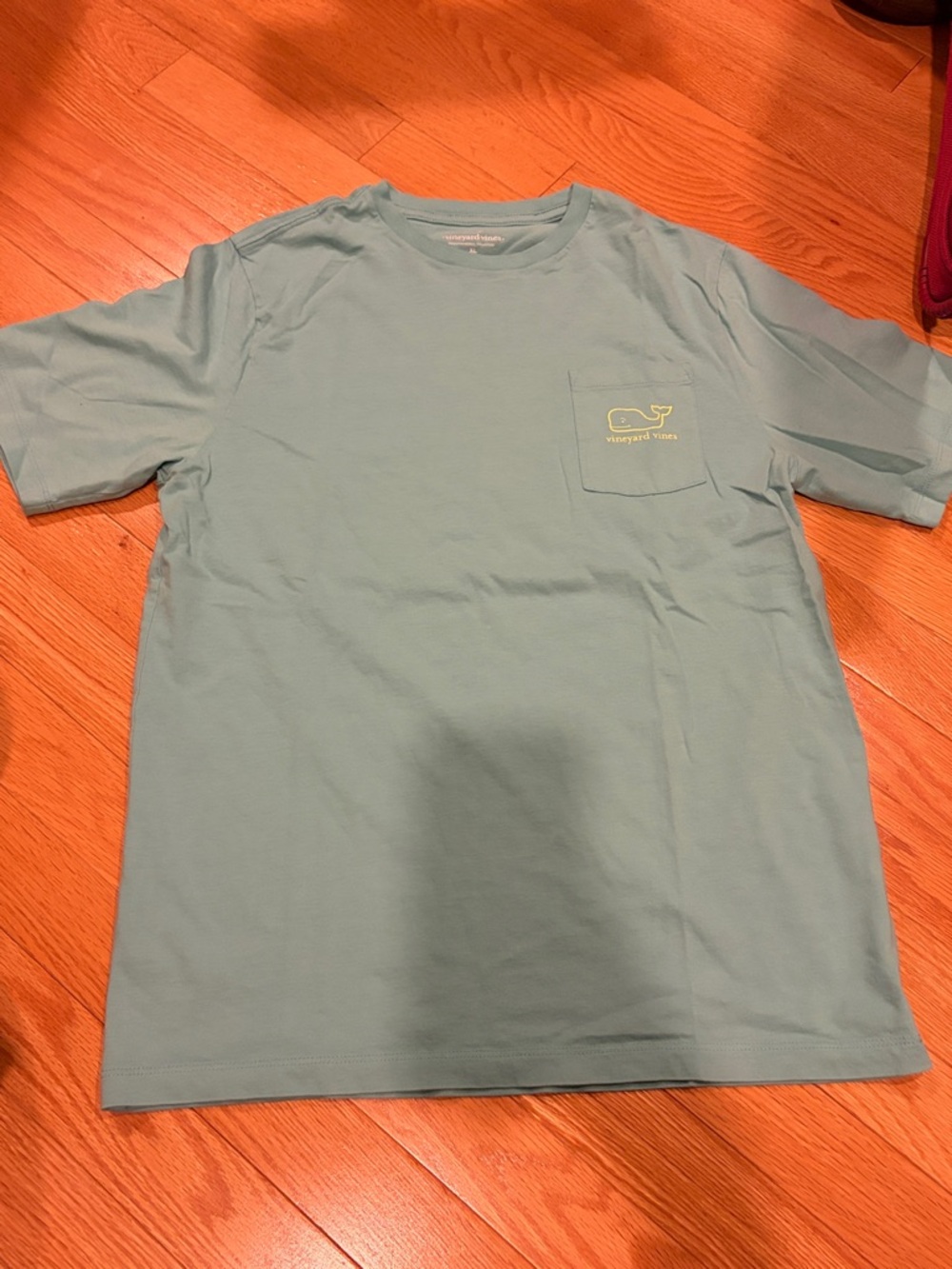 Vineyard Vines Short-Sleeve Pocket Tee in Teal